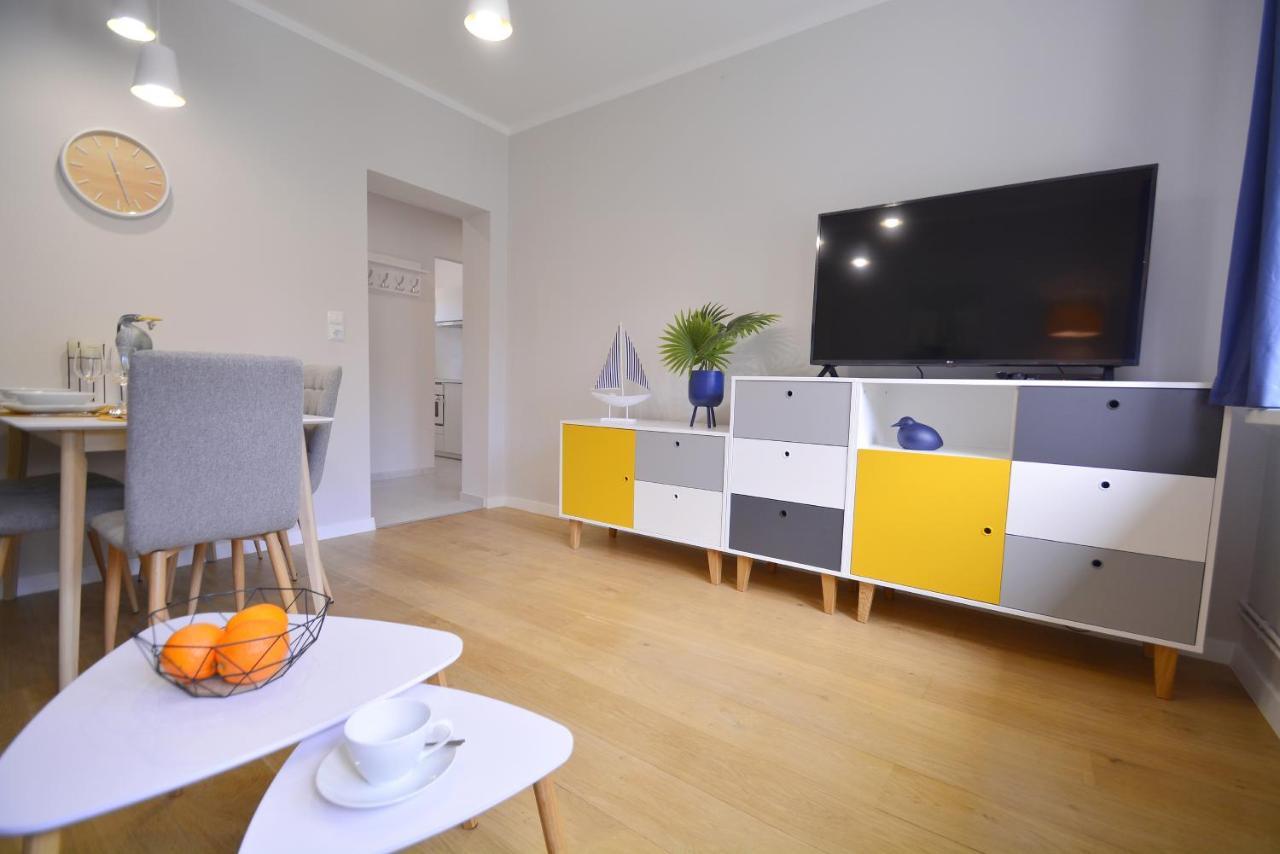 Sunset Apartments - Kapitanska - Plaza 500M Świnoujście Exteriör bild