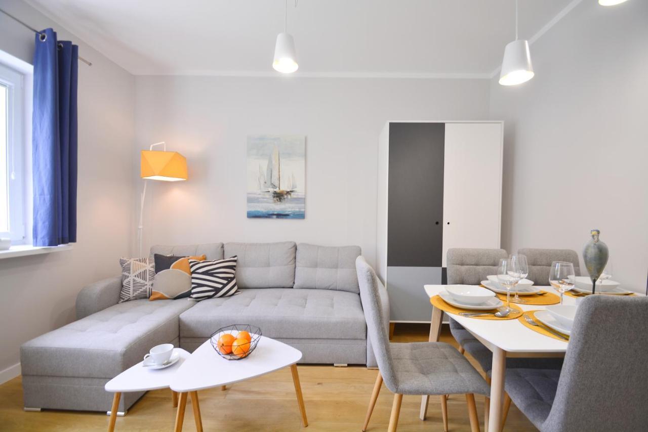 Sunset Apartments - Kapitanska - Plaza 500M Świnoujście Exteriör bild